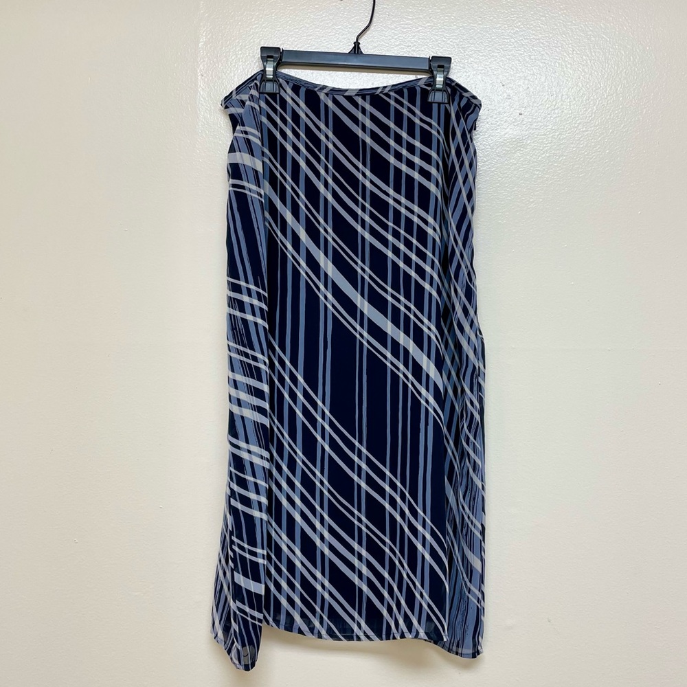 G.H. Bass & Co. Blue Midi Skirt